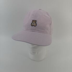 Teddy Fresh Pink Corduroy Baseball Hat Adjustable Strapback Y2K Softgirl cotton